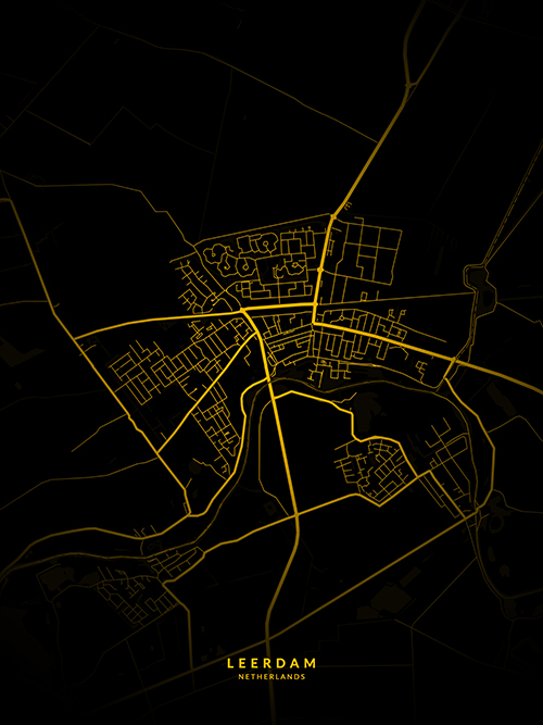 kaart leerdam